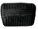 rubber kapje voetrempedaal