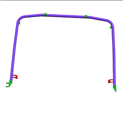 Frame beugel