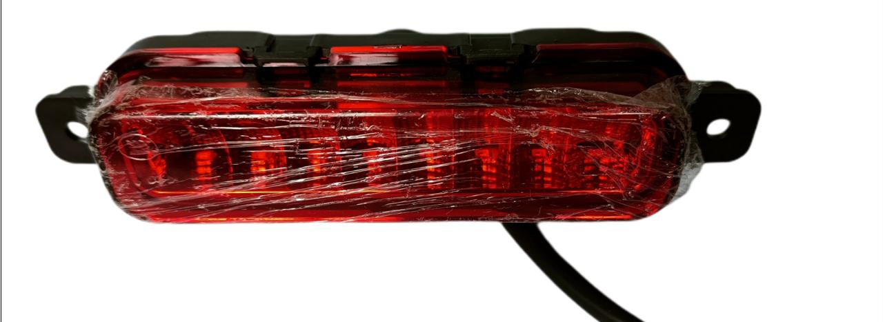 Mistlamp achter